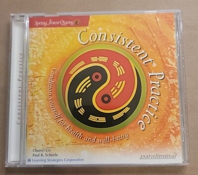 Consistent Practice Chunyi Lin Paul R Scheele CD Spring Forest QiGong Crkd Case