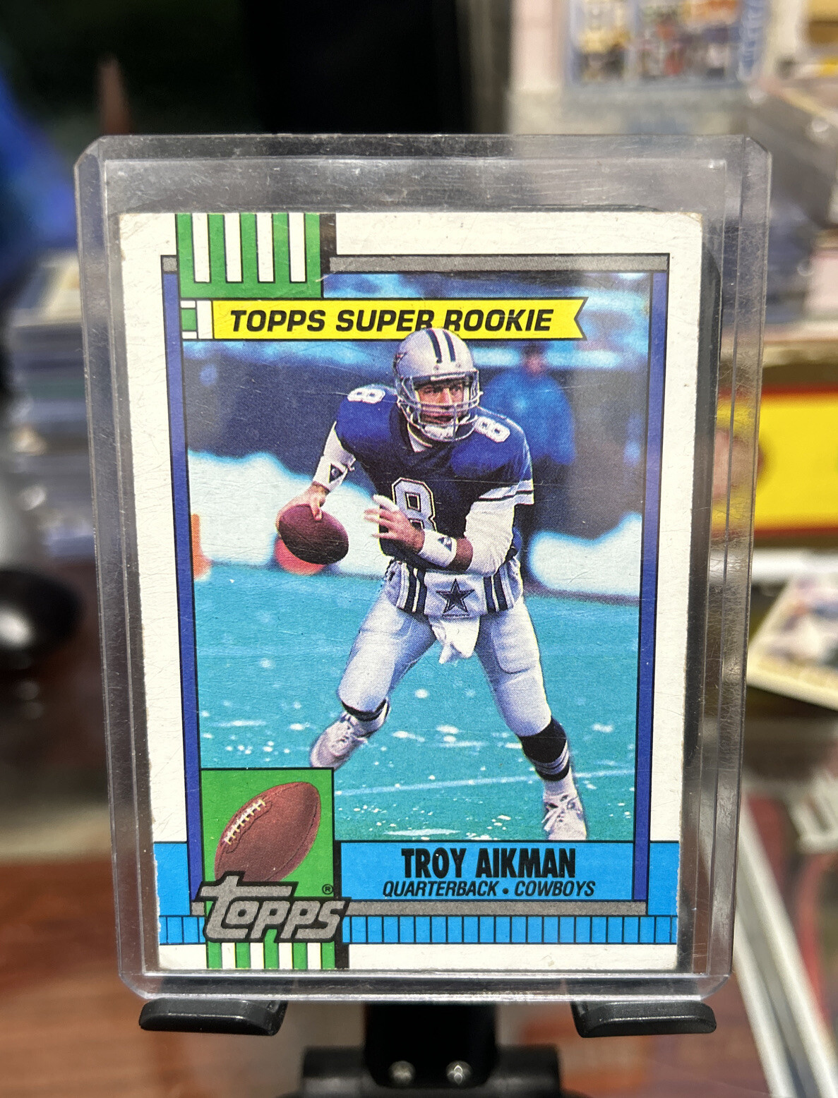 Troy Aikman 1990 Topps #482 Base Price Guide - Sports Card Investor