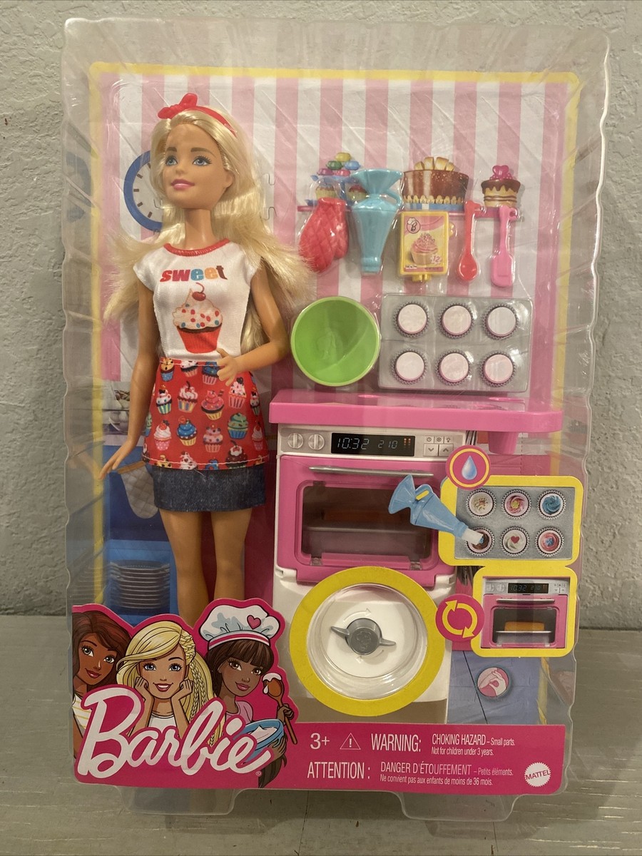 Barbie Bakery Playset Amazon Barbie Pasticcera Barbie Pasticciera  Pasticceria Barbie Giocattolo Barbie La