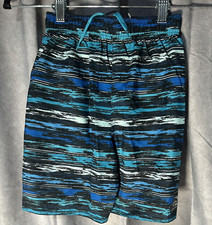 Laguna Swim Trunks Boys Blue Multi Space Dye, Size 5/6