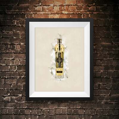 Saint Germain Elderflower Liqueur - Original Wall Art Decor 