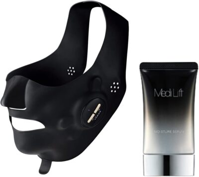 YA-MAN Medilift Plus EPM18BB2 Facial Device with 50g Gel and Serum Set 