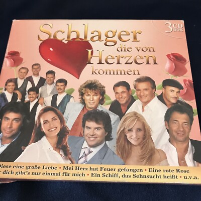Schlager die von Herzen kommen  | 3 CD Box | Zustand Sehr gut @J03