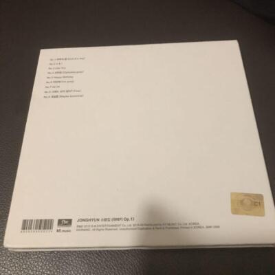 SHINee JONGHYUN The Collection:Story op.1 Solo Album Onew Key SM