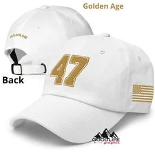 Trump 47 Golden Age 2025 Baseball Cap Dad Hat for Men Women