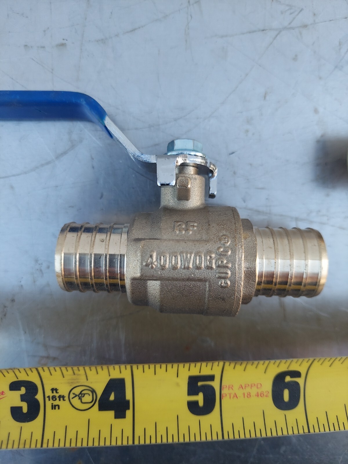 Lot of 2 1" PEX Ball Valve NSF/ANSI 61 & 372 LF 400WOG eBay