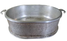 Vintage Guardian Service Roaster Pan 13 Inch No Lid Hammered Aluminum