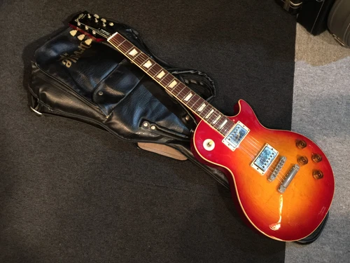 No.031321 Orville by Gibson LP STD CHSB Plane TOP Maintained MADE IN JAPAN EX- -