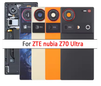 Original Battery Cover Rear Glass Back Door For ZTE Nubia Z70 Ultra 5G NX733J