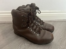 Iturri Mens Brown Patrol Boots Combat Tactical Military Marines Army Size UK 10