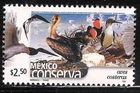 pc064 Mexico Conserva MNH paper 3 Sc#2325 Mc#3061 Et#mc064 coastal birds