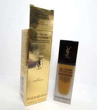 YVES SAINT LAURENT ALL HOURS FOUNDATION SPF 20 #BD75 WARM HAZELNUT 0.84OZ BOXED