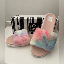 DV by Dolce Vita DV DOLCE VITA Faux Fur Slide Sandal