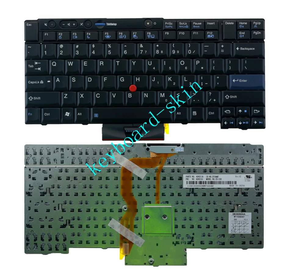 New for lenovo IBM Thinkpad T400S(unfit T400), T410,T410S,T410i laptop Keyboard - Image 2 of 4
