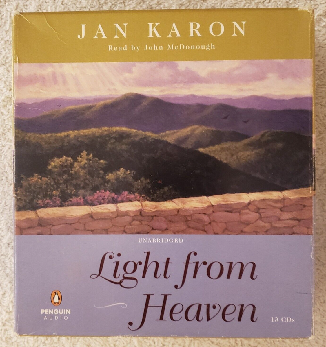 邦楽 Who's film from a novel CD Mitford Years: Light From Heaven by Jan Karon Audio Book on 13 CD