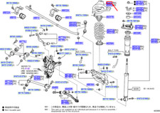 Ressort divers Lexus IS