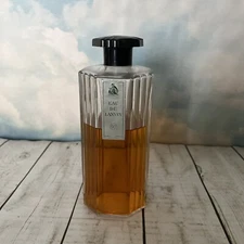 VINTAGE Huge EAU DE LANVIN Eau de Cologne 90° 8 Oz Paris,France 60%Full