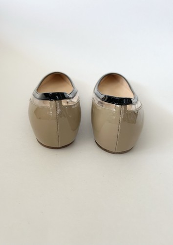 Auth Christian Louboutin Beige Paulina Flats Sz 36.5 New - Picture 6 of 6