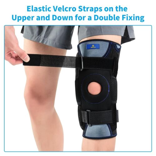 Knieorthese, Kniebandage, Offene Patella zur Schmerztherapie, XXl - Bild 5 von 9