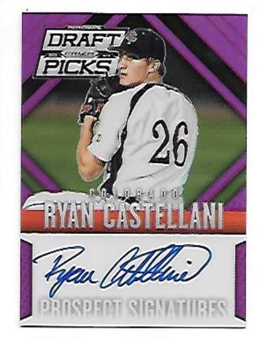 RYAN CASTELLANI 2014  PRIZM DRAFT PICKS PROSPECT SIGNATURES PRIZMS PURPLE #48 - 第 1/1 張圖片