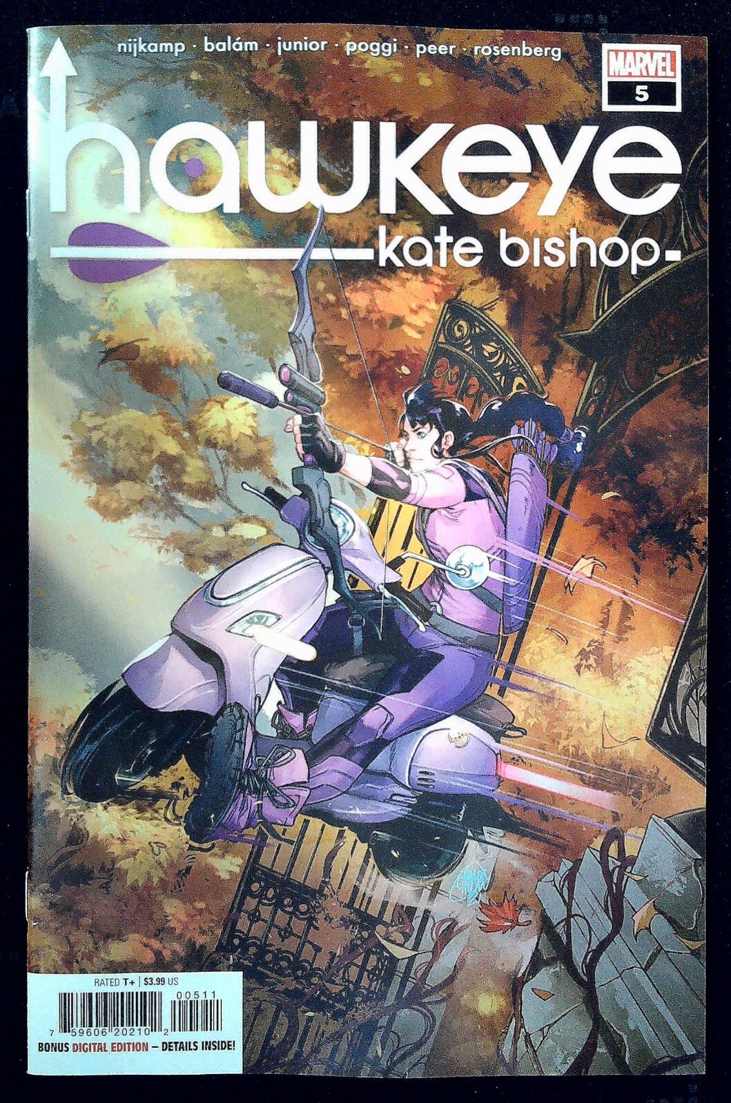 HAWKEYE: KATE BISHOP (2022) #5 - Back Issue