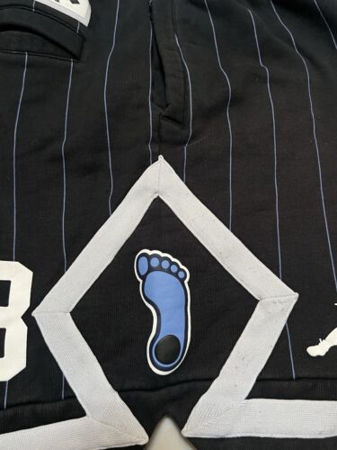 Air Jordan UNC North Carolina Tar Heels Black Shorts Rare Men XL Sample - Picture 5 of 7
