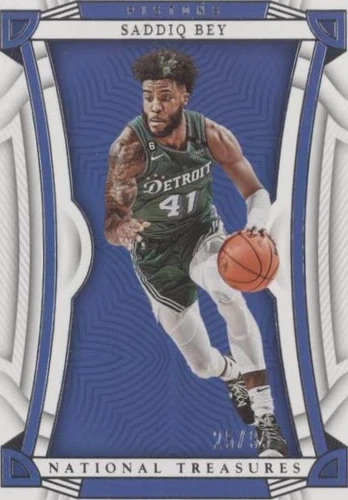 2022-23 Panini National Treasures - Saddiq Bey #25