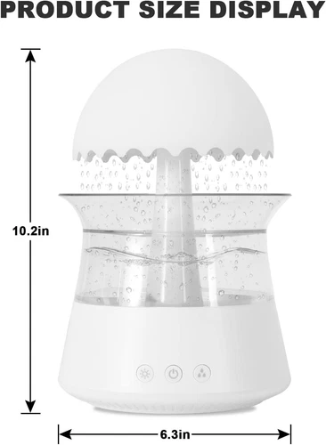Rain Cloud Humidifier Water Drip Diffuser Aromatherapy Humidifier w/ 7 Colors US - Bild 19 von 44