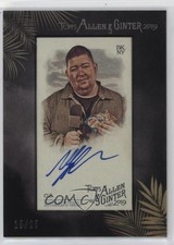 2019 Topps Allen & Ginter Mini Non-Baseball Black 15/25 Mike Oz #MA-MO Auto 13iq