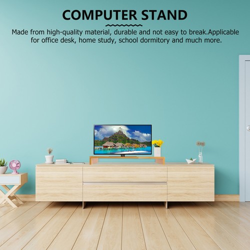 Monitorständer Laptop-Riser Für Den Schreibtisch Überwachungsstand Office Desk - Photo 9/12