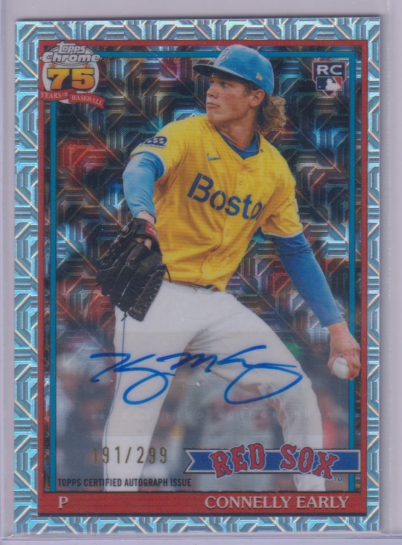 2026 Topps Chrome Boston Red Sox Connelly Early #91C2-15 RC Auto 191/299