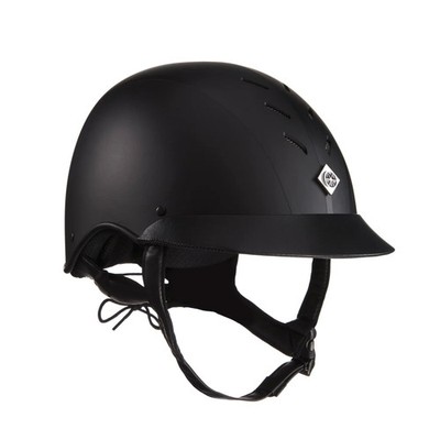 New Charles Owen My PS Helmet, with MIPS, Size 7 1/2, Black