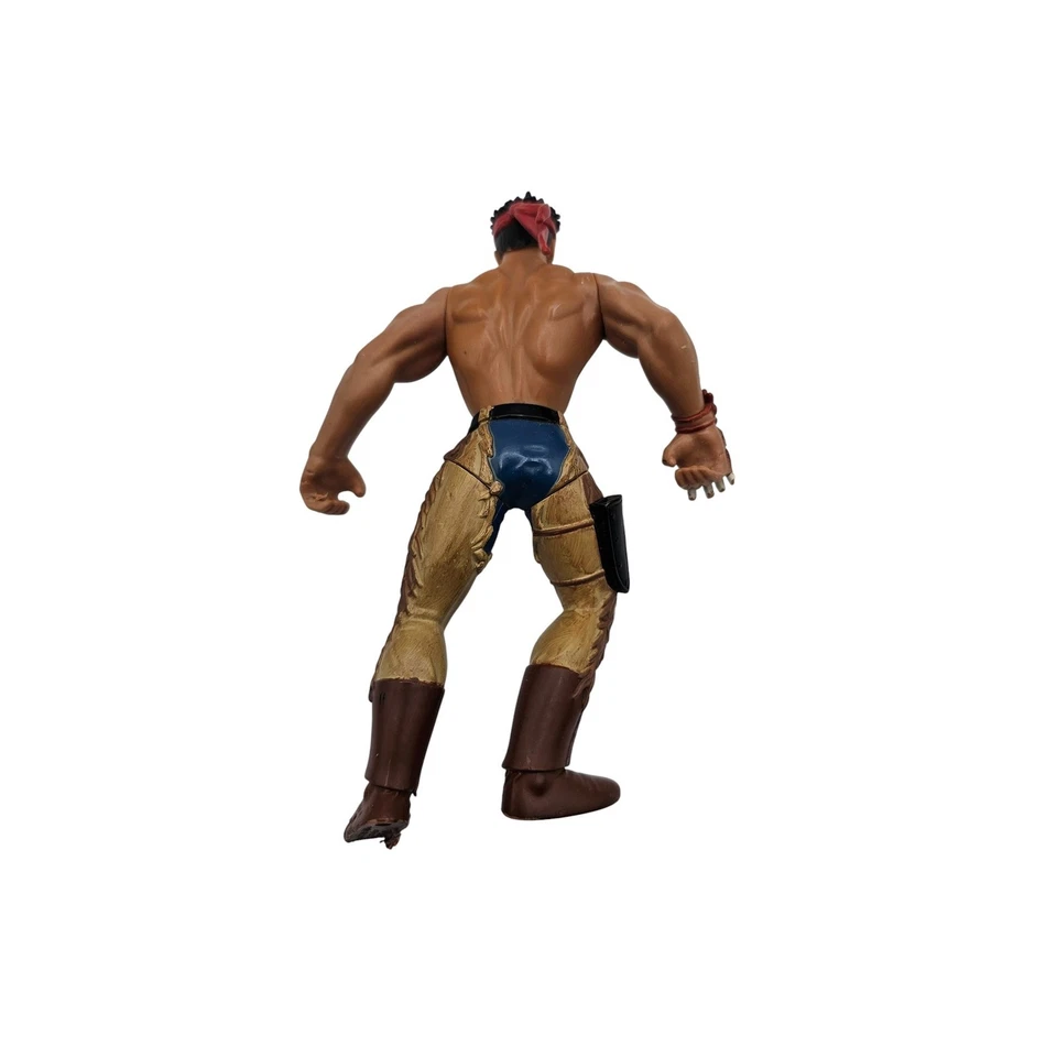 Figura de acción Playmates Turok Dinosaur Hunter Joshua Fireseed 6” 1998 Foto 2 de 4