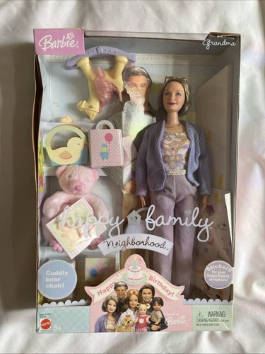 2003 Happy Family Midge Oma Geburtstag Puppe C4381 Barbie Freund Neu im Karton