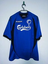Jersey FC Copenhagen Denmark Kappa 2008/2009 Training Kit Retro Vintage Shirt M