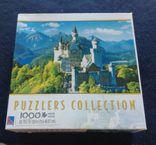 Neuschwanstein Castle 1000 Piece Puzzle - NEW IN BOX - 2009 Sure Lox