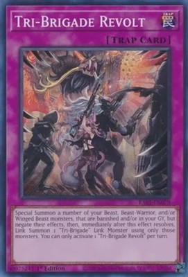 Tri-Brigade Revolt - RA01-EN079 - Ultra Rare - 1st Edition - Lightly Played