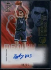 2025 Signature Class Zach Edey Autograph Red Lava /25 1:823 Packs SSP