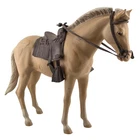 VINTAGE Marx THUNDERBOLT HORSE/saddle PALOMINO TAN JOHNNY WEST Action Figure