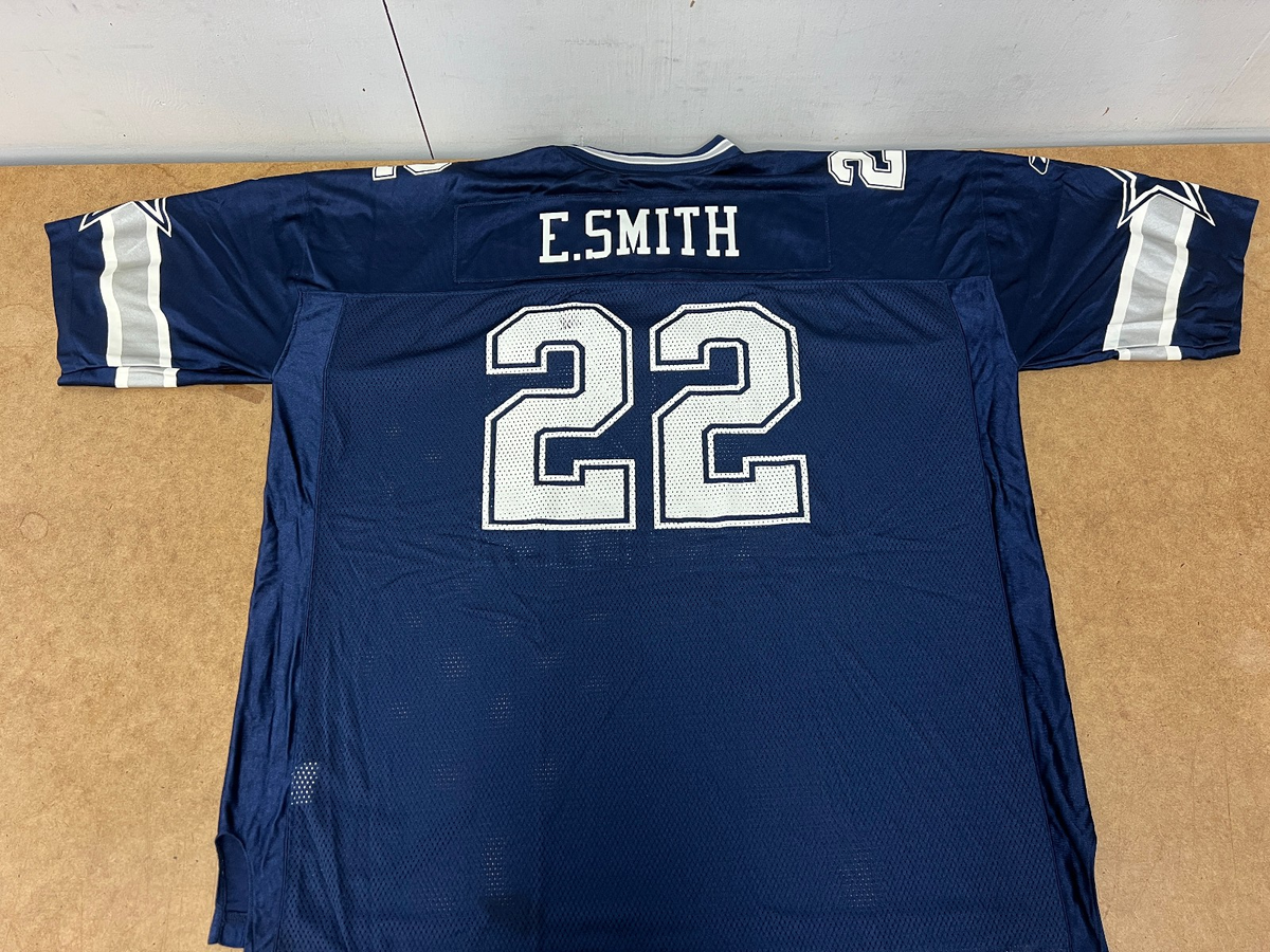 Vintage Reebok NFL Dallas Cowboys Emmitt Smith #22 Jersey SIZE 3XL