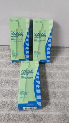 3er Set Korrekturseren neutralisiert Rötungen, Gesichtspflege 15 ml