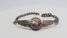Uncommon Western Airlines sterling silver Indian bracelet Lou Connigham