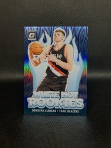 2024-25 Panini Donruss Optic - White Hot Rookies Donovan Clingan #11 Purple...