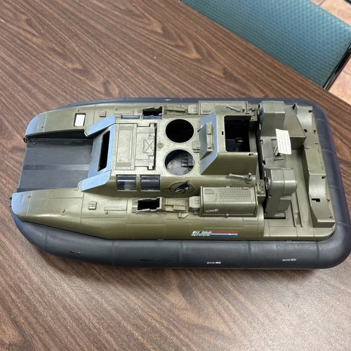 Vintage GI JOE Killer Whale Hovercraft Vehicle 1984. For Repair Or Parts