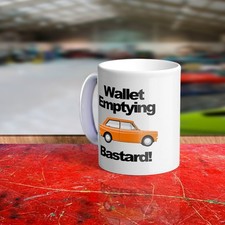 Large Mug -Hillman Imp Classic British Car Colour Choice Wallet Emptying Bast...
