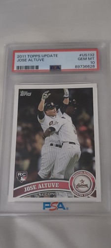 2011 Topps Update Series - Jose Altuve #US132 (RC) PSA 10