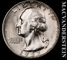 1953-S Washington Quarter - Choice Gem Brilliant Unc+++  Lustrous  #L1664