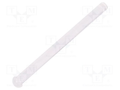 Front: gewölbt L: 21,8mm Ø2mm rund Lichtwellenleiter für LED
