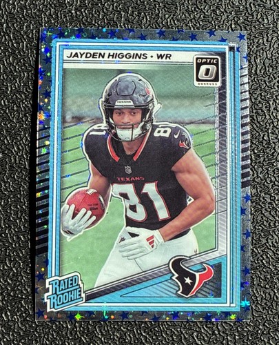 Jayden Higgins (RC) *Stars Prizm Rated Rookie* 2025 Panini Donruss Optic #255
