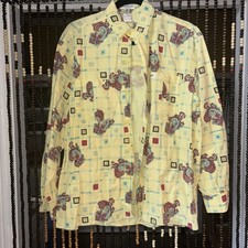 Vintage Georges Marciano Guess Long Sleeve Shirt 80  s Made In Mexico Size 0 Mens